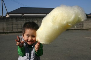 IMG_8941 レモン味の綿菓子!超おいしいよ~!!